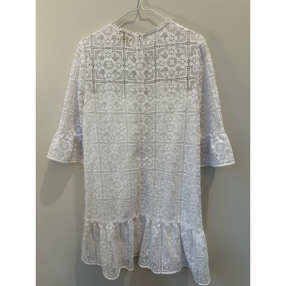 Kate Spade Size 4 white lace dress - Picture 3 of 3
